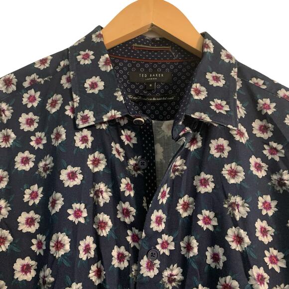 TED BAKER Wewill Slim Fit FLORAL Button-down Shirt Size: 6 / XXL
I - Picture 4 of 7